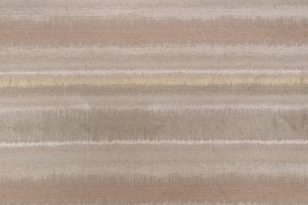 Ikat Stripe Woven Upholstery Fabric in Sand Dune 