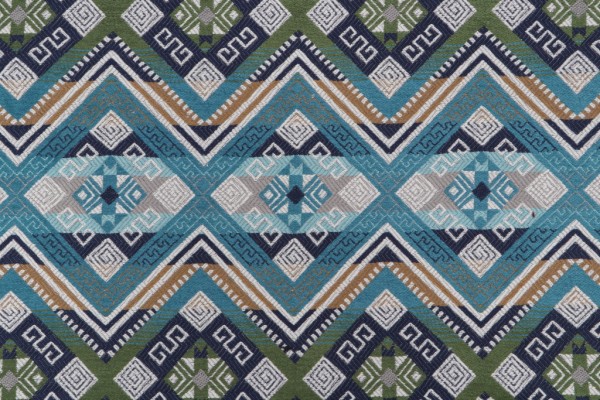 Click for Valdese Weavers Westflair Woven Chenille Tapestry Upholstery Fabric in Azure  Valdese Weavers Westflair Woven Chenille Tapestry Upholstery Fabric in Azure