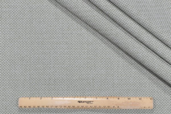 Diamond Texture Woven Polyolefin Outdoor Fabric in Green