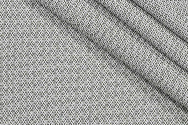 Diamond Texture Woven Polyolefin Outdoor Fabric in Green