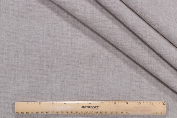 Sunbrella Woven Solution Dyed Acrylic Chenille Outdoor Fabric in Ash