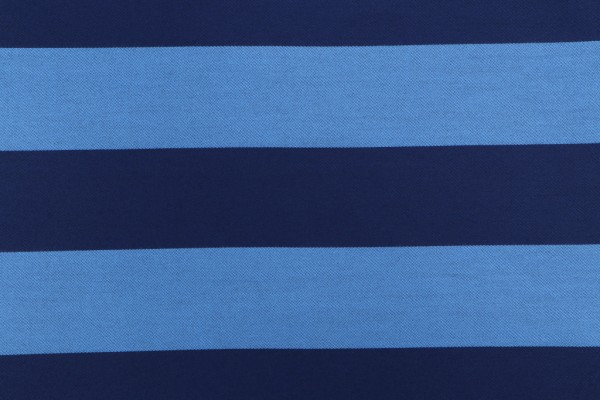 Sunbrella Stripe Woven Solution Dyed Acrylic Outdoor Fabric in Ocean