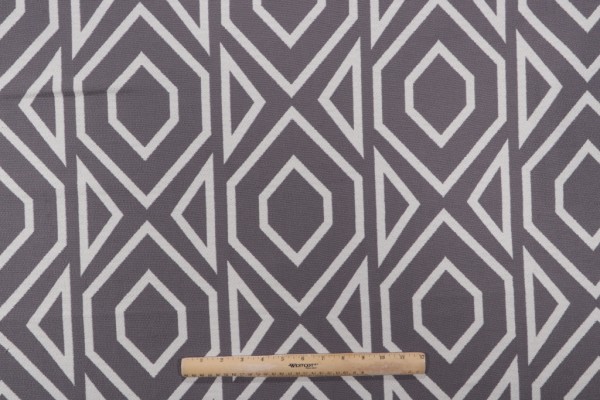 Click for 1 Yard Roca Woven Upholstery Fabric in Metal 1 Yard Roca Woven Upholstery Fabric in Metal