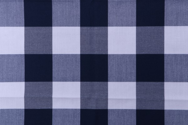 Bella Dura Home Hatteras Woven Polyester Outdoor Fabric in Navy