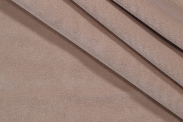 Freeman Velvet Upholstery Fabric in Fawn