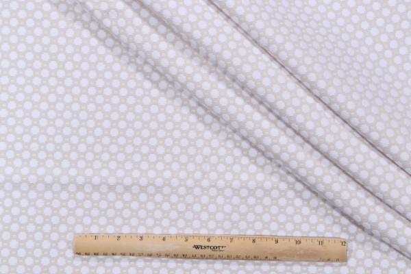 Bullock Woven Upholstery Fabric in Ice