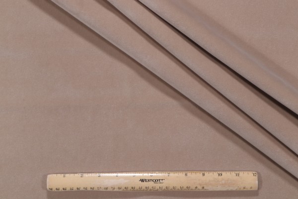 Freeman Velvet Upholstery Fabric in Fawn