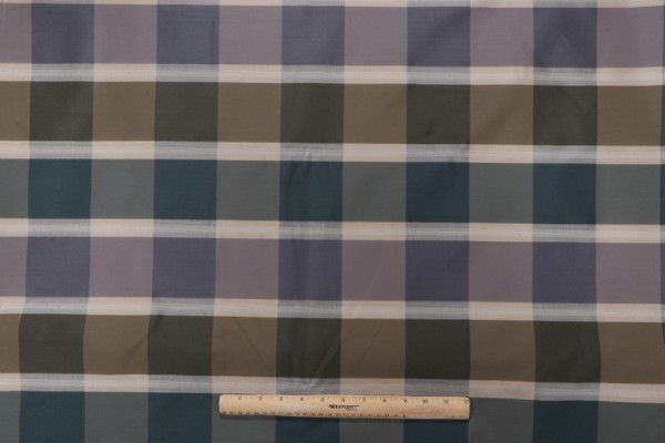 Kays Picnic Woven Decorator Fabric in Blue Pine