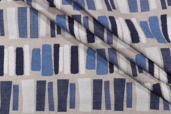 Click for PK Lifestyles Stacking Printed & Embroidered Drapery Fabric in Luna  PK Lifestyles Stacking Printed & Embroidered Drapery Fabric in Luna