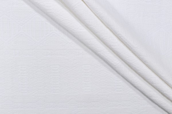 Sample of PK Lifestyles Old Soul Woven Chenille Upholstery Fabric in Cloud 