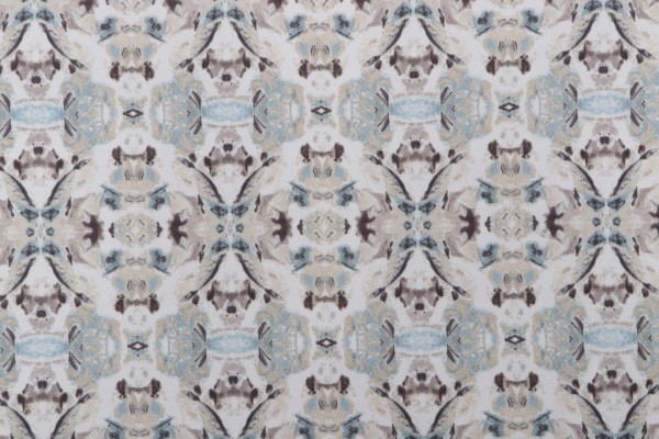 Sample of PK Lifestyles Sea Vision Printed Polyester Outdoor Fabric in Dusk 