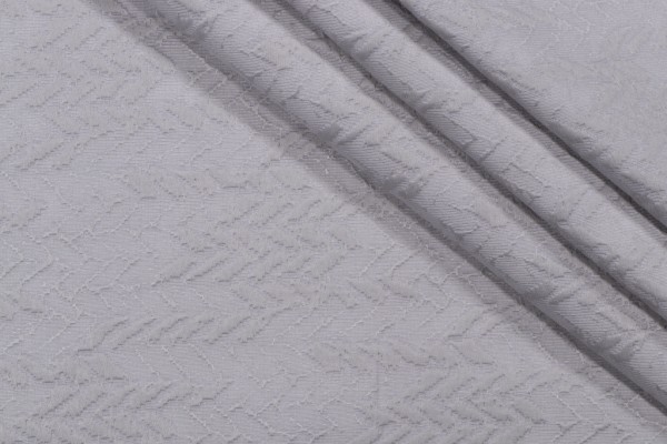 Studio NYC Ammil Woven Matelasse Upholstery Fabric in Smoke 