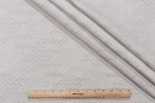 Sample of Studio NYC Ammil Woven Matelasse Upholstery Fabric in Dune 