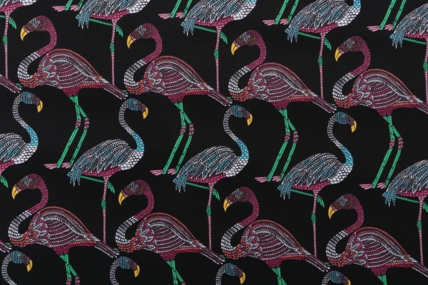 Tommy Bahama El Paradiso Printed Polyester Outdoor Fabric in Tuxedo 