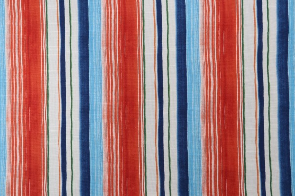 Click for Tommy Bahama Seascape Stripe Printed Cotton Drapery Fabric in Carib  Tommy Bahama Seascape Stripe Printed Cotton Drapery Fabric in Carib