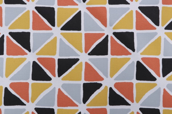 Sample of Premier Prints Mason Printed Polyester Outdoor Fabric in Bohemia 