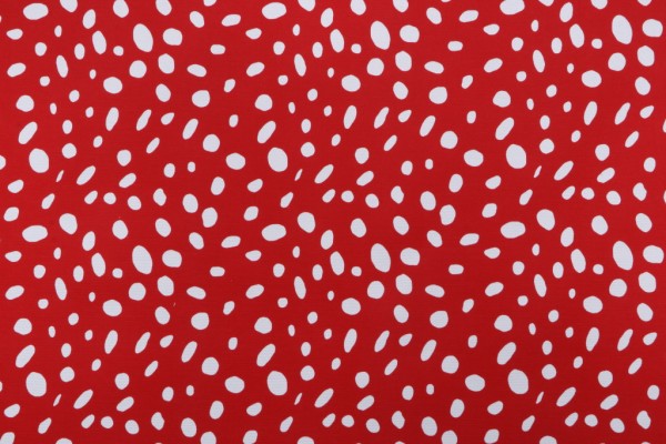 Premier Prints Tali Printed Polyester Outdoor Fabric in Rojo 