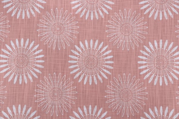 Angela Harris Diva-Luxe Canvas Printed Cotton Drapery Fabric in Clay for Premier Prints 