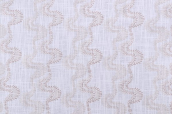 Angela Harris Ellis-Luxe Canvas Printed Cotton Drapery Fabric in Dune for Premier Prints 