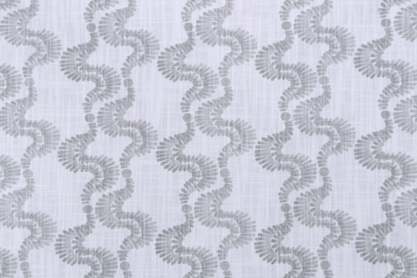Angela Harris Ellis-Luxe Canvas Printed Cotton Drapery Fabric in Stone for Premier Prints 