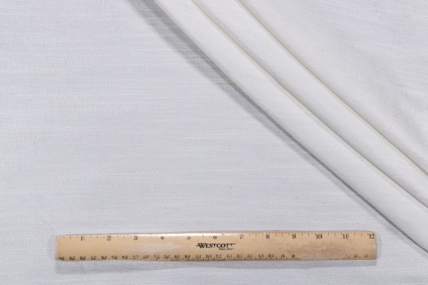 Sample of Braemore Santorini Woven Drapery Fabric in Crystal 