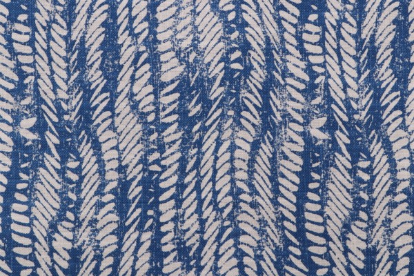 Kaufmann Jira Printed Drapery Fabric in Indigo 