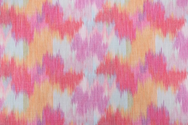 Sample of P Kaufmann Lively Printed Polyester Drapery Fabric in Confetti 