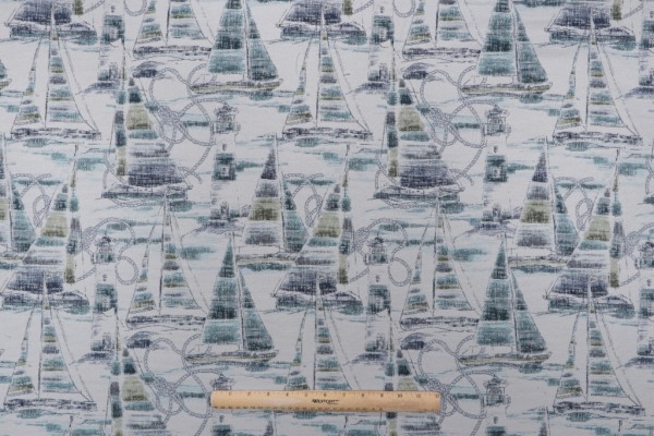 Sample of Golding Fair Winds Tapestry Upholstery Fabric in Jasper 