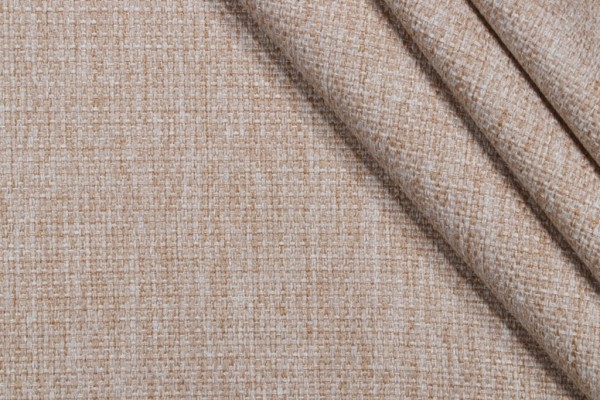 Bishop Woven Upholstery Fabric in Stone
