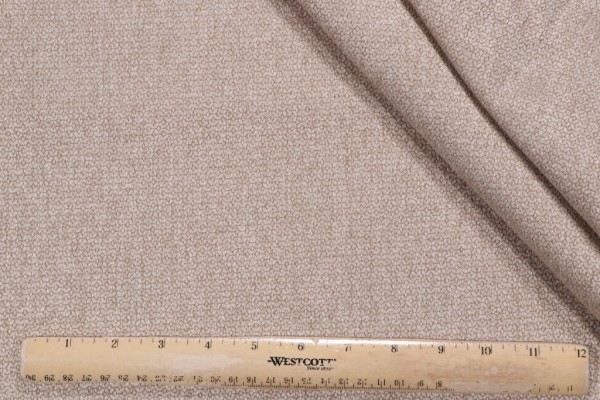 Harmon Woven Upholstery Fabric in Stone