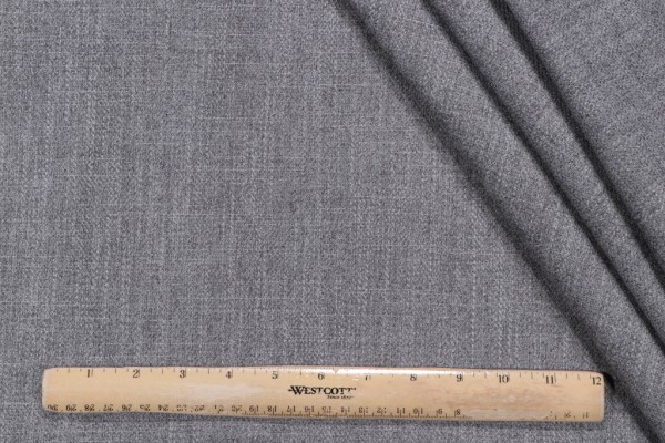 Crypton Sense High Performance Woven Upholstery Fabric in Smoke