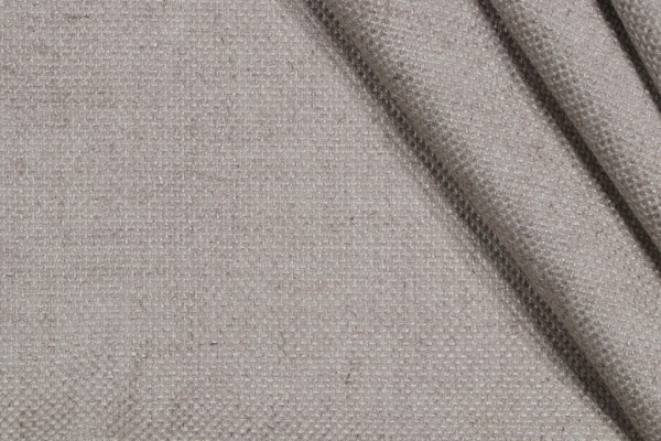 Samira Woven Upholstery Fabric in Stone