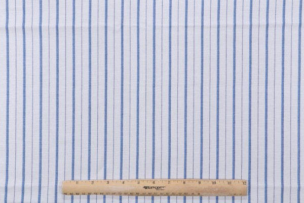 Click for 1.13 Yards Stripe Woven Decorator Fabric in Capri Stripe Woven Decorator Fabric in Capri
