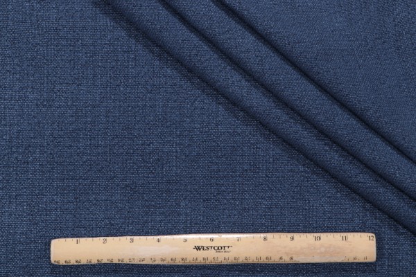 Kaufmann McKenna Woven Decorator Fabric in Denim Blue 