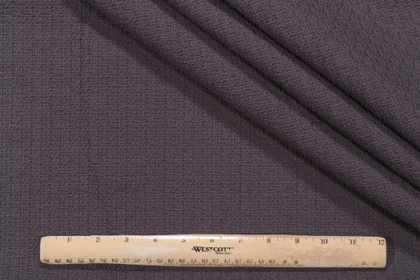 Eli Woven Upholstery Fabric in Iron