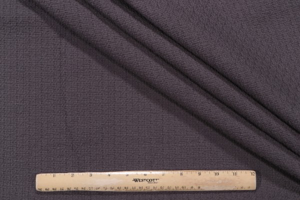 Eli Woven Upholstery Fabric in Iron