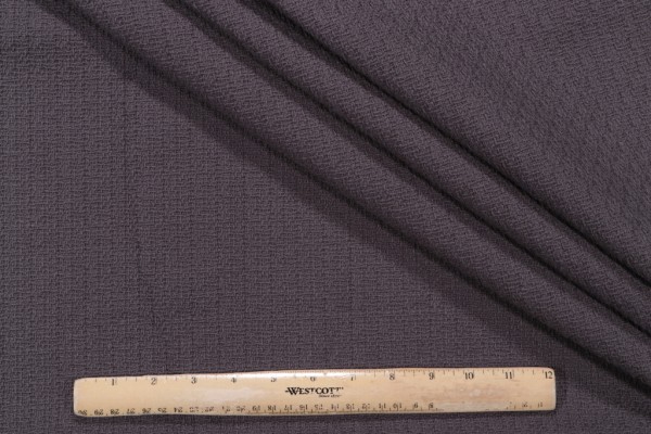 Eli Woven Upholstery Fabric in Iron