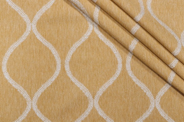 Golding Sullivan Woven Upholstery Fabric in Honey 