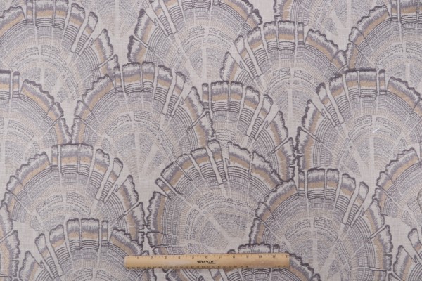 Golding Sausalito Tapestry Upholstery Fabric in Stone 