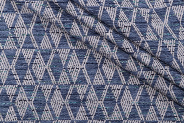 Golding Madison Woven Upholstery Fabric in Azure 