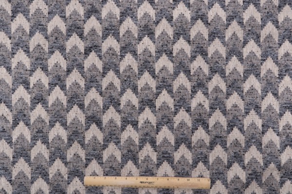 Sample of Golding Sonora Woven Upholstery Fabric in Ebony 