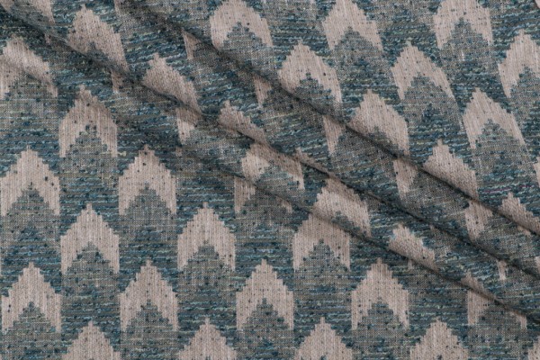 Sample of Golding Sonora Woven Upholstery Fabric in Rainforest 