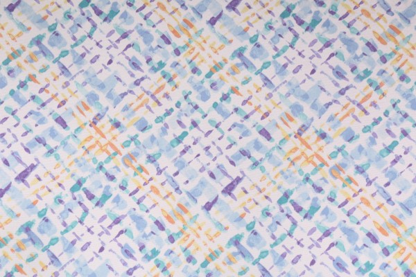 Richloom Capiz Printed Polyester Outdoor Fabric in Capri