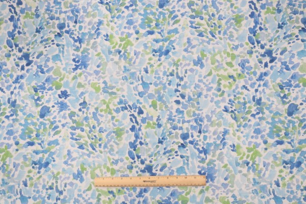 PK Lifestyles Pretty Palette Printed Cotton Drapery Fabric in Luna