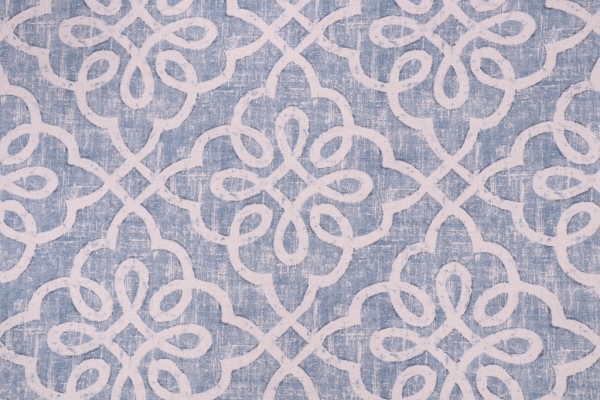 P Kaufmann Lexie Printed Cotton Drapery Fabric in Resist