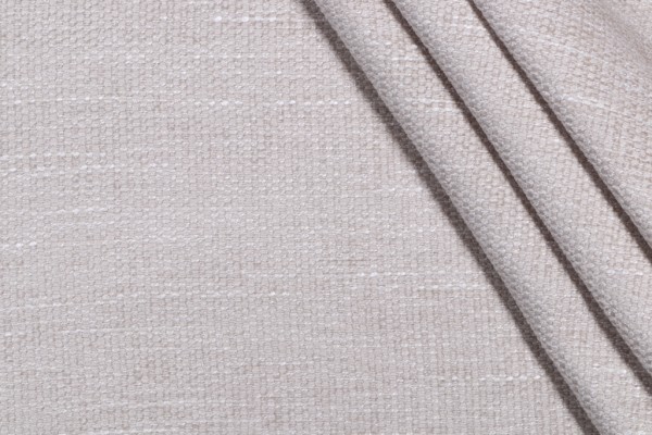 Kaufmann Etcetera Woven Chenille Upholstery Fabric in Flax