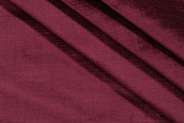 Sample of P Kaufmann Temptation Velvet Upholstery Fabric in Wine 