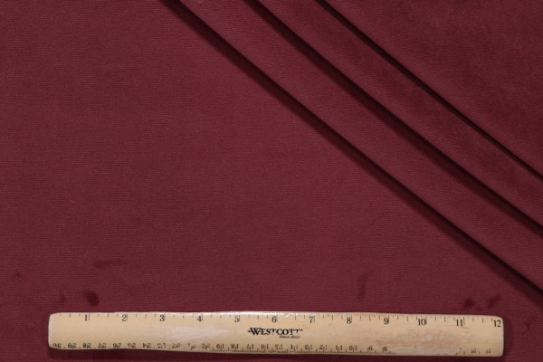 P Kaufmann Imperial Velvet Upholstery Fabric in Grape 