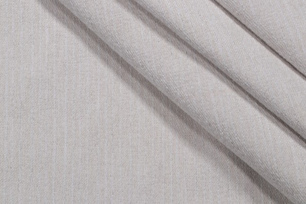 Zaina Woven Chenille Upholstery Fabric in Fog 