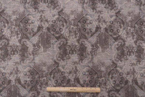 Piedmont Aged Woven Upholstery Fabric in Pewter